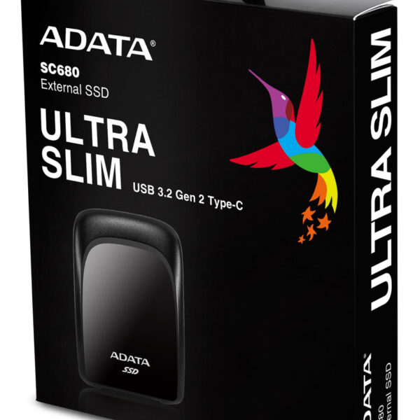 Disco Externo Ssd Adata Sc680 240Gb Usb 3.2 (Asc680-240Gu32G2-Cbk)