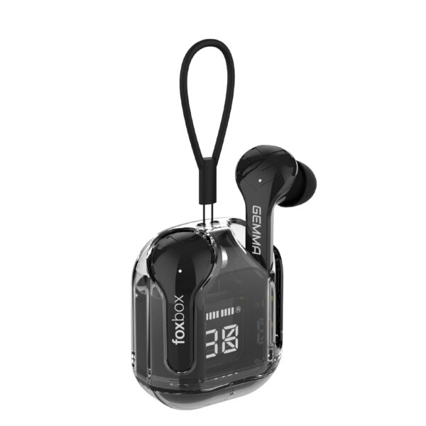 Auricular Foxbox Tws Boost Gemma Negro, Bt 5.1 (7906)