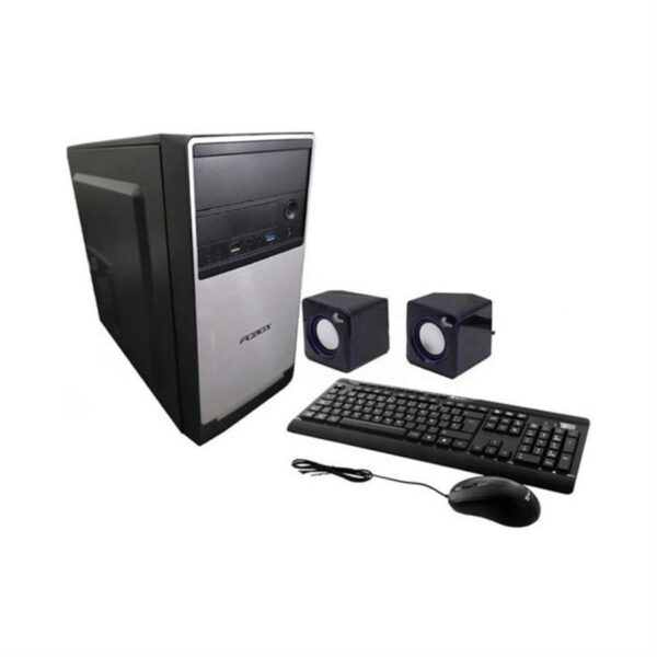 Pc Pcbox Amd Ryzen 5 5600Gt, 16Gb, Ssd M.2 480Gb, Sin Sistema, Kit: Teclado, Mouse, Y Parl