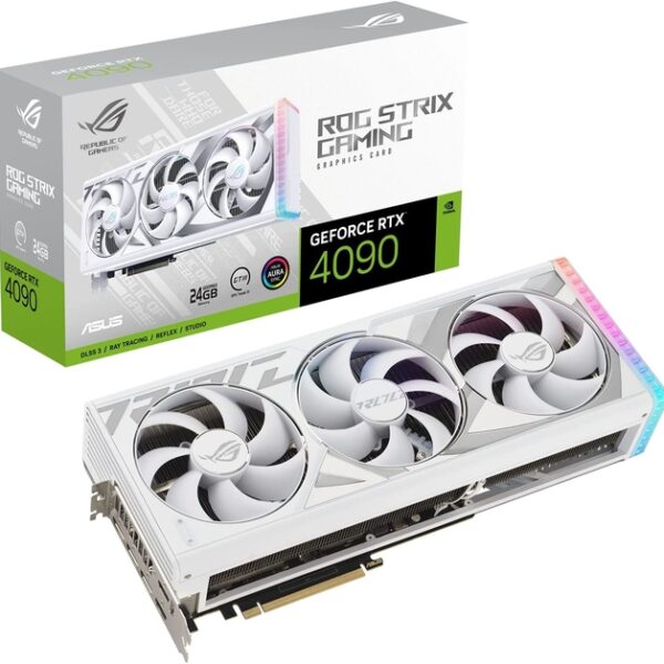 Vga Nvidia Asus Rtx 4090 Rog White Oc