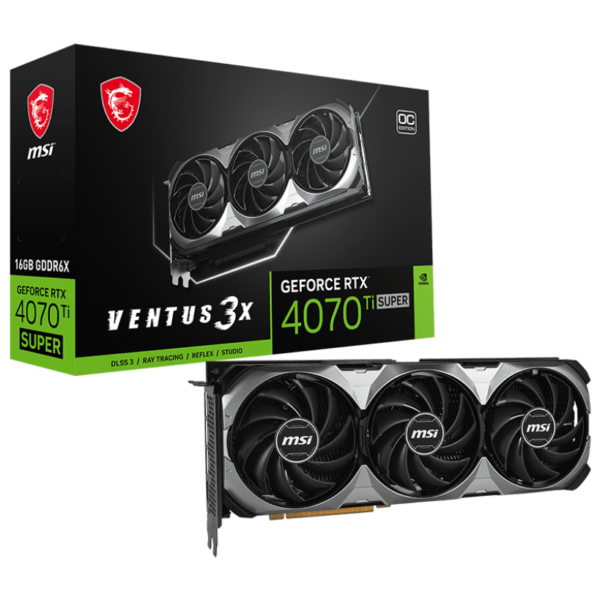 Vga Nvidia Msi Rtx 4070 Ti Ventus 3X Oc