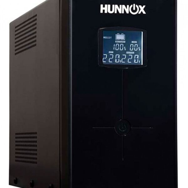 Hunnox Ups Y Estabilizador 1500Va Metal Lcd C/Usb