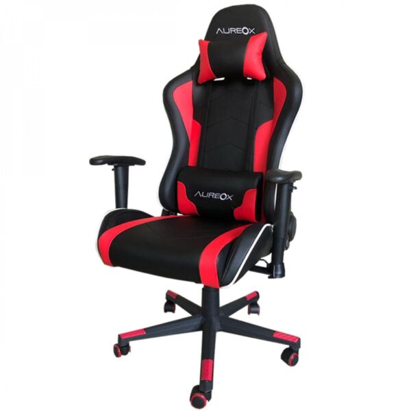 Silla Gamer Aureox G400 Negra Y Rojo