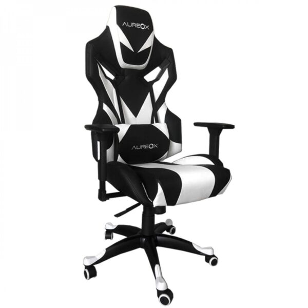 Silla Gamer Aureox G600 Negra Y Blanco
