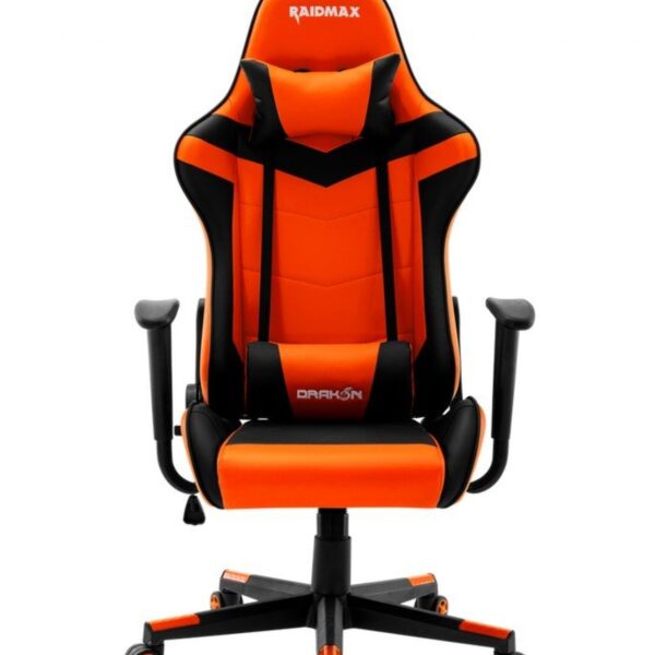 Silla Gamer Raidmax Dk606Og Naranja-Negro
