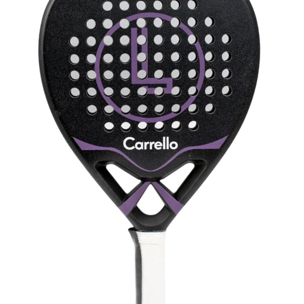 Paleta Carrello Rio Carbono 12K  Rugosa Morado