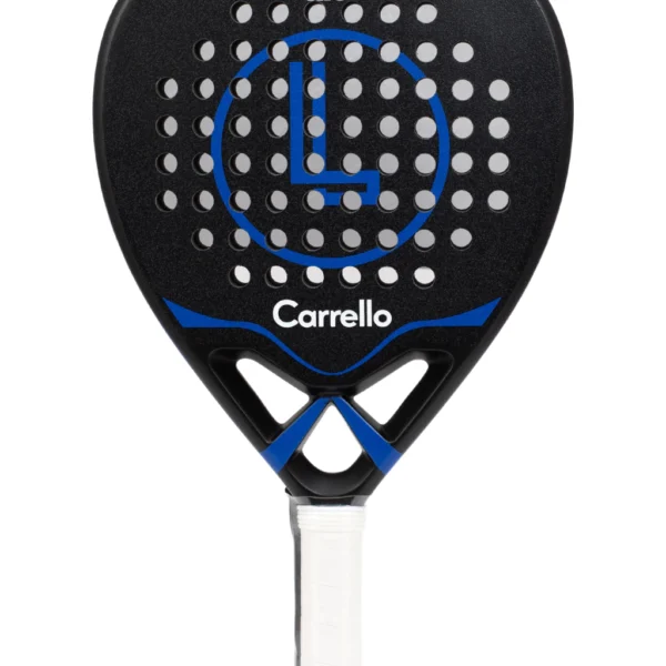 Paleta Carrello Rio Carbono 12K  Rugosa Azul