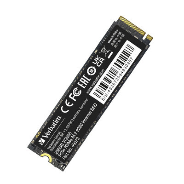 Ssd Interno Verbatim Vi3000 256Gb M.2 2280 Nvme Pc