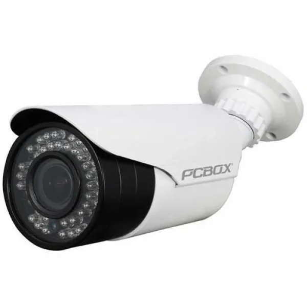Camara Cctv 4En1 Pcbox Bullet Metalico Varifocal 2.8 A 12Mm (Pcb-Cb1080V) 40 Mts Ir Led