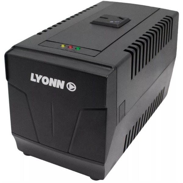 Estabilizador De Tension Lyonn 2000Va (1400 Watt) Tipo Zapatilla (Tca-2000Nv)