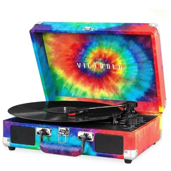 Tocadisco Victrola Maletin Bluetooth Full Tie-Dye (Vsc-550Bt-Tdy)