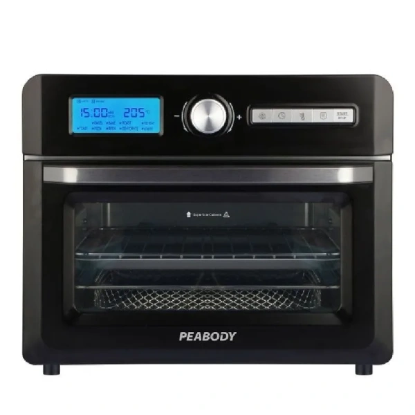Horno Digital Multifuncion Peabody Pe-Hdm15N - Acero Inoxidable, 15Lt, 1550W, 10 Programas