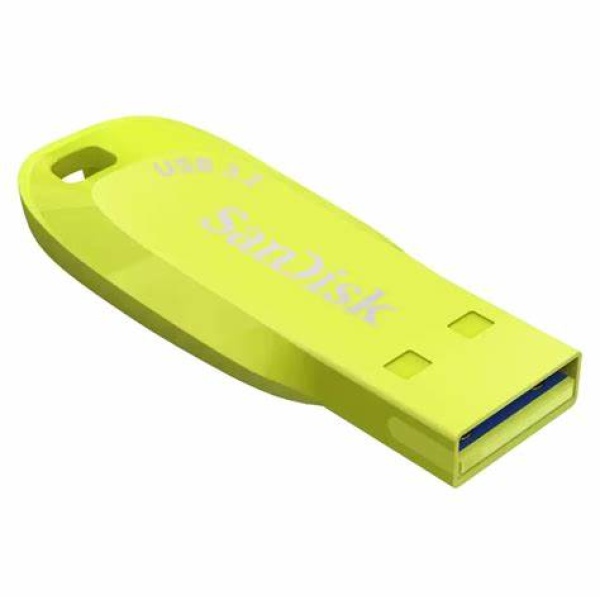 Pendrive Sandisk Ultra Shift 64Gb Usb 3.2 Flash Drive Yellou Z410 (Sdcz410-064G-G46Ep)