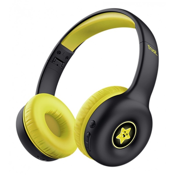 Auricular Trust Wireless Kids Black