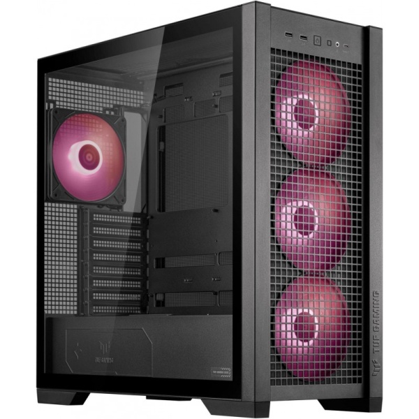 Gabinete Gamer Asus Gt302 Tuf Gaming Argb Black
