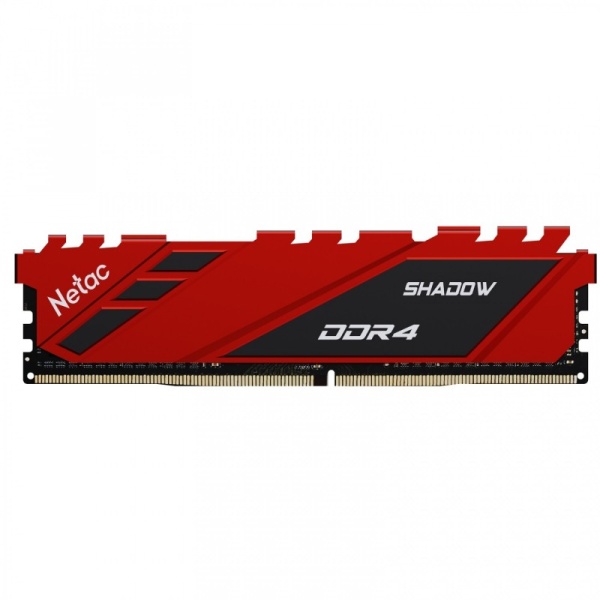 Memoria Netac Shadow Ddr4 3200 16Gb C16 Red