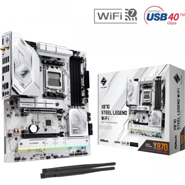 Mother Asrock (Am5) X870 Steel Legend Wifi