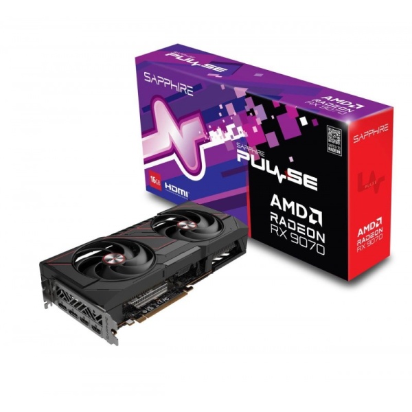 Placa De Video Sapphire Pulse Rx 9070 16Gb