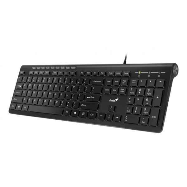 Teclado Genius Slimstar 230Ii Black Sp Usb