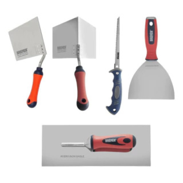 Dw Combo Durlock Llana Serrucho Espatulas 5U Breme