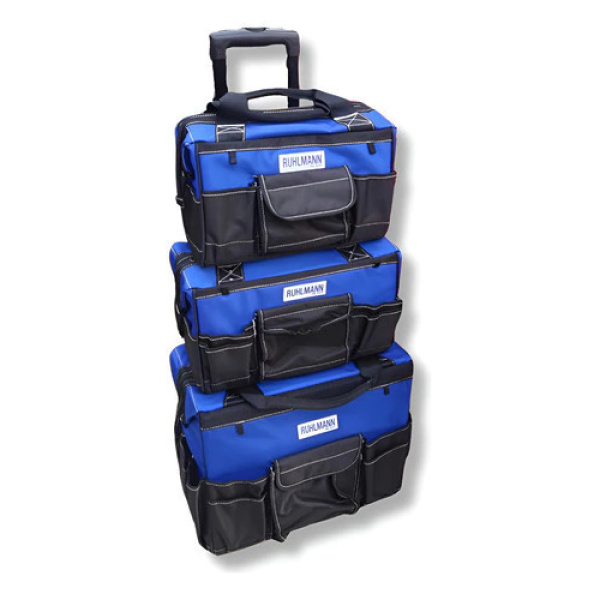Set Bolso Con Ruedas Telescopico 3 Pzs (Ruhlmann)