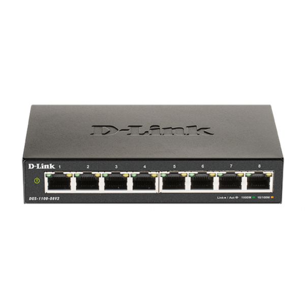 D-Link Switch 8 Port Gigabit Easy Smart