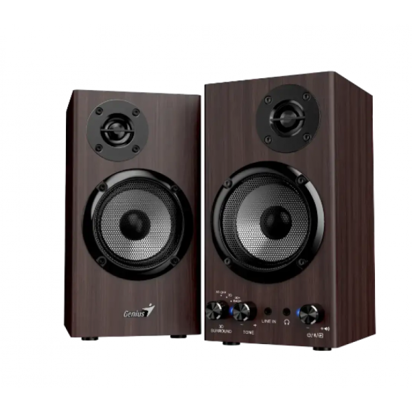 Parlante Genius Sp-Hf520Bt Dark Brown