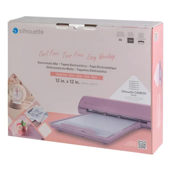 Tapete 12X12 Rosa Para Tela