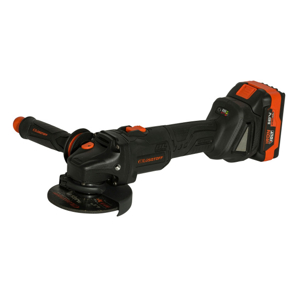 Amoladora Angular Inalámbrica Lusqtoff (AML115-9BK)