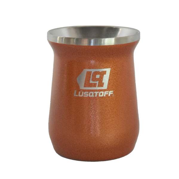 Mate 300 Ml.  Naranja Lusqtoff (MATLNJ-9)