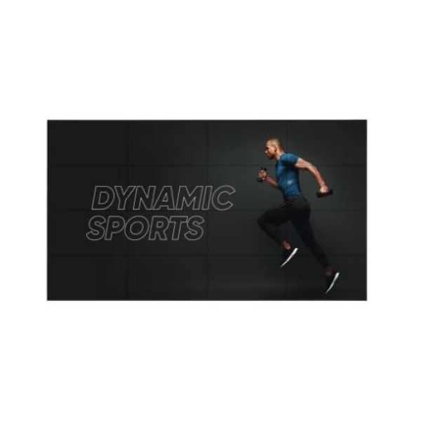Pantalla Profesional Lg Pared Video Bisel Delgado Fhd 49' 500Nit