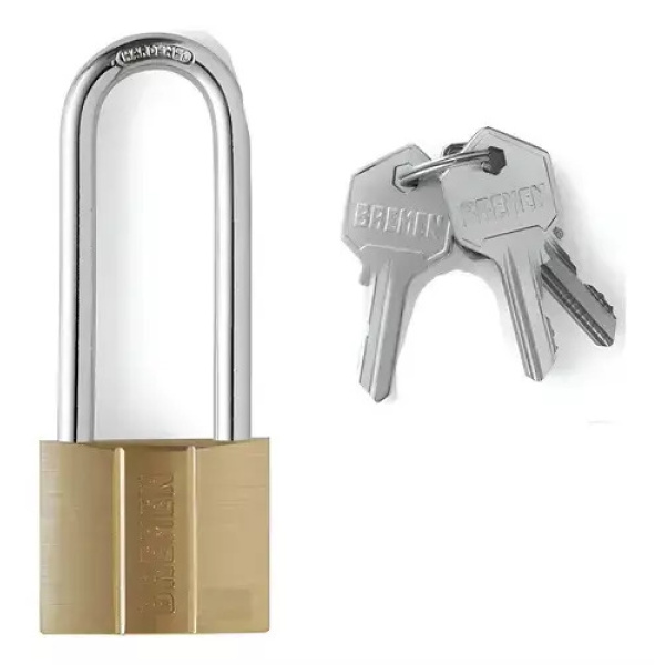 Candado Aro Largo 50Mm Bronce Bremen