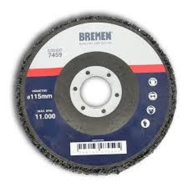 Disco Fibra 4-1/2 115Mm G 36 Zirconio 10U Bremen