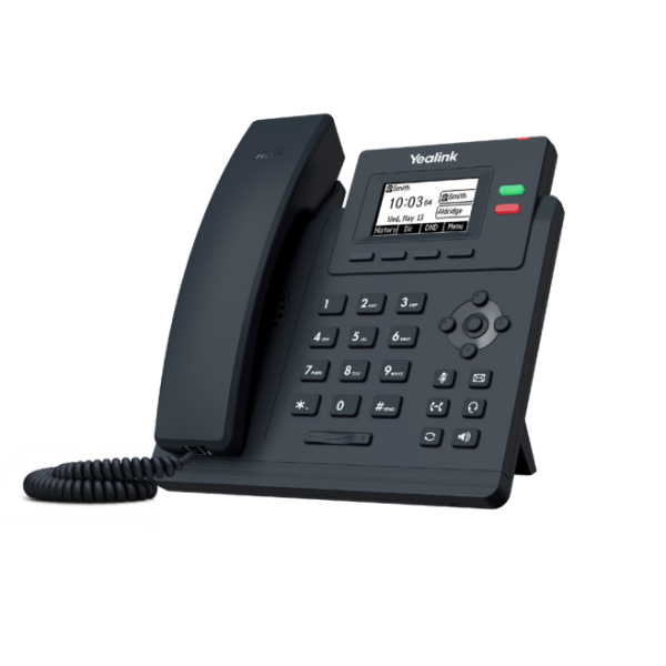 Voip Yealink Tel.Ip Sip 2 Lineas No Poe C/Fuente