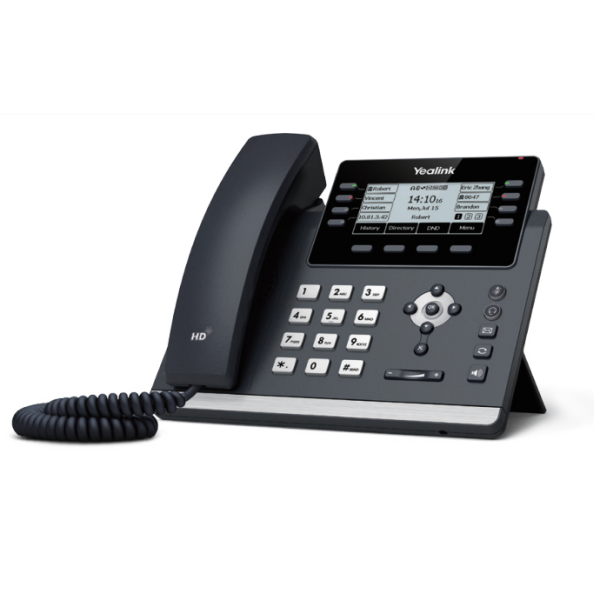 Voip Yealink Tel.Ip Sip 12 Lineas Poe Giga S/Fuente