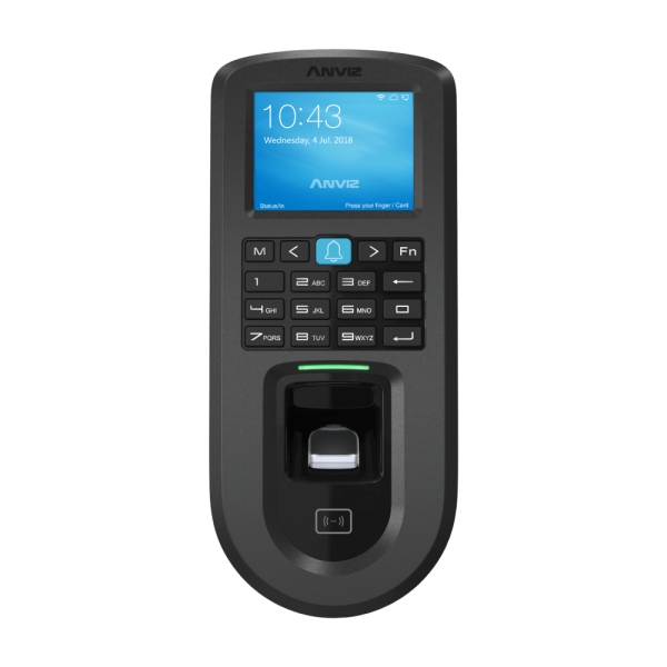 Control Acceso Anviz Wifi Huella Rfid Pin Cloud Ip55 Poe S/F