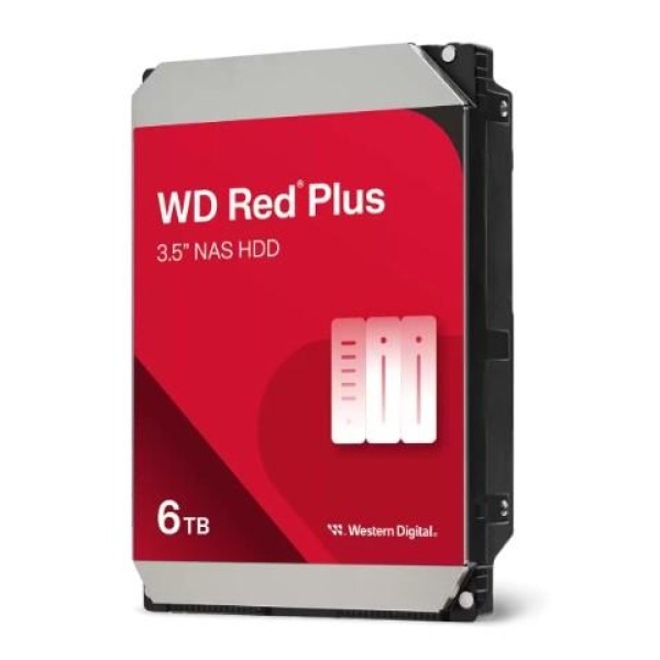 Wd Unidad De Disco Duro Red Plus 6Tb Nas