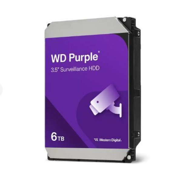 Wd Unidad De Disco Duro Purple 6Tb Vigila