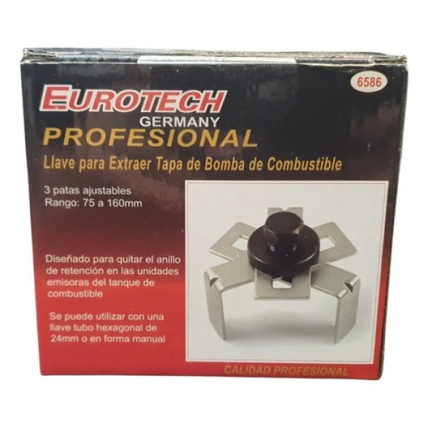 Llave para Bomba Tanque Nafta Eurotech 3 Patas