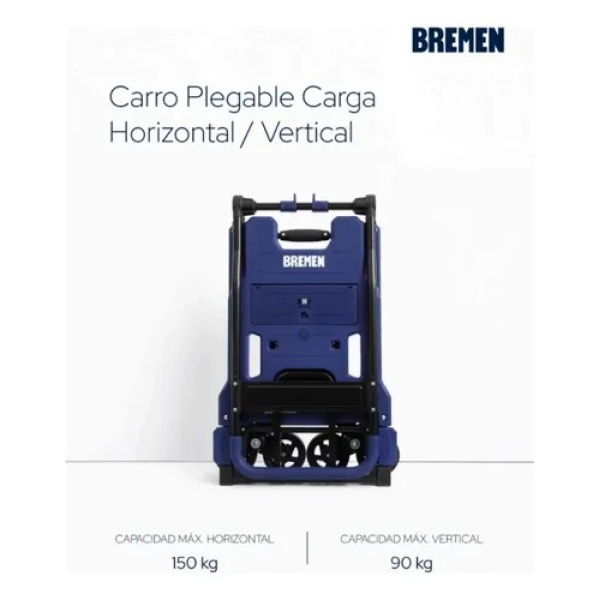 Carro Plegable Bremen Horizontal Vertical 150 Kilogramos