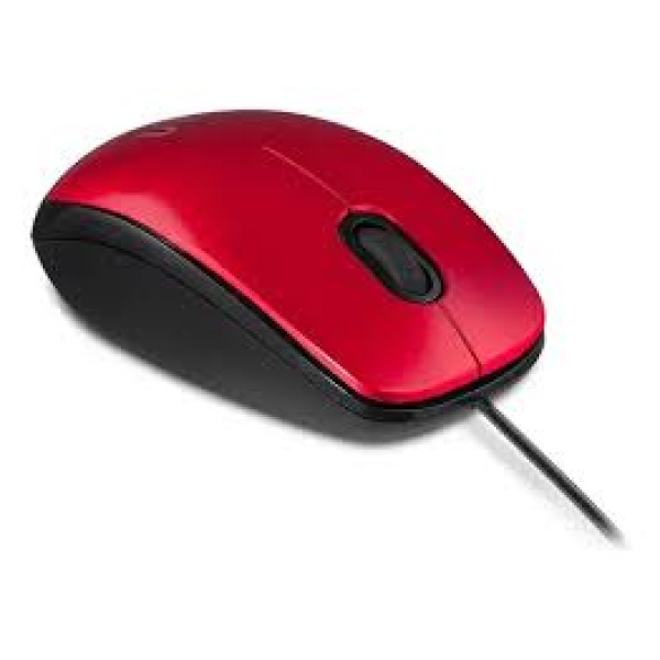 Mouse Kanji Kj-Mouset001 Red Ergonomico Optico Usb
