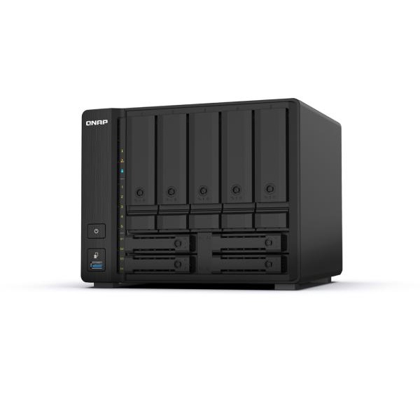 Storage Qnap Nas 9 Bay Sfp+10Gbe Quad Core 1.7Ghz 4Gb